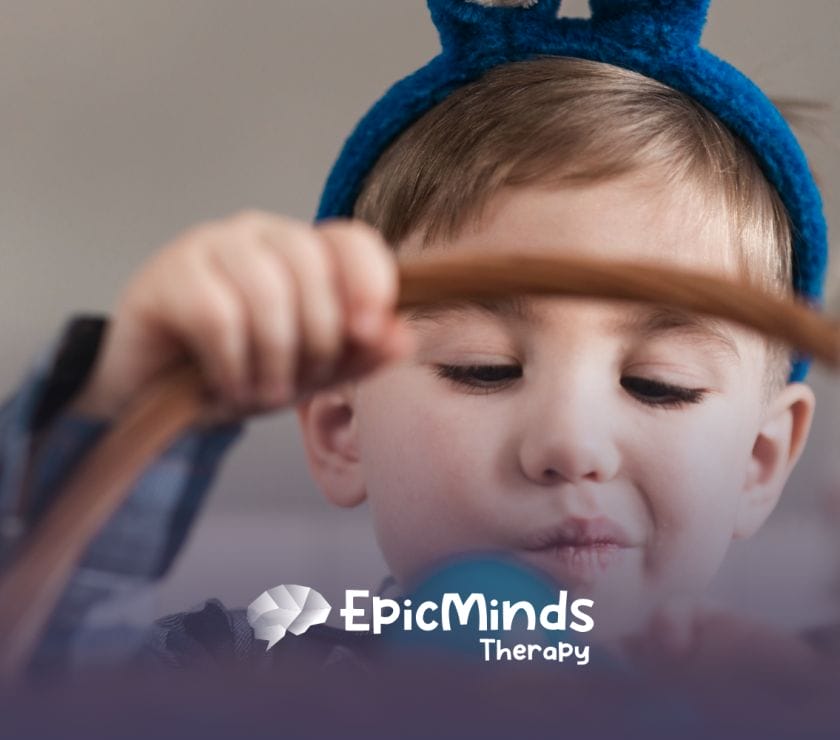 A kid holding a basket