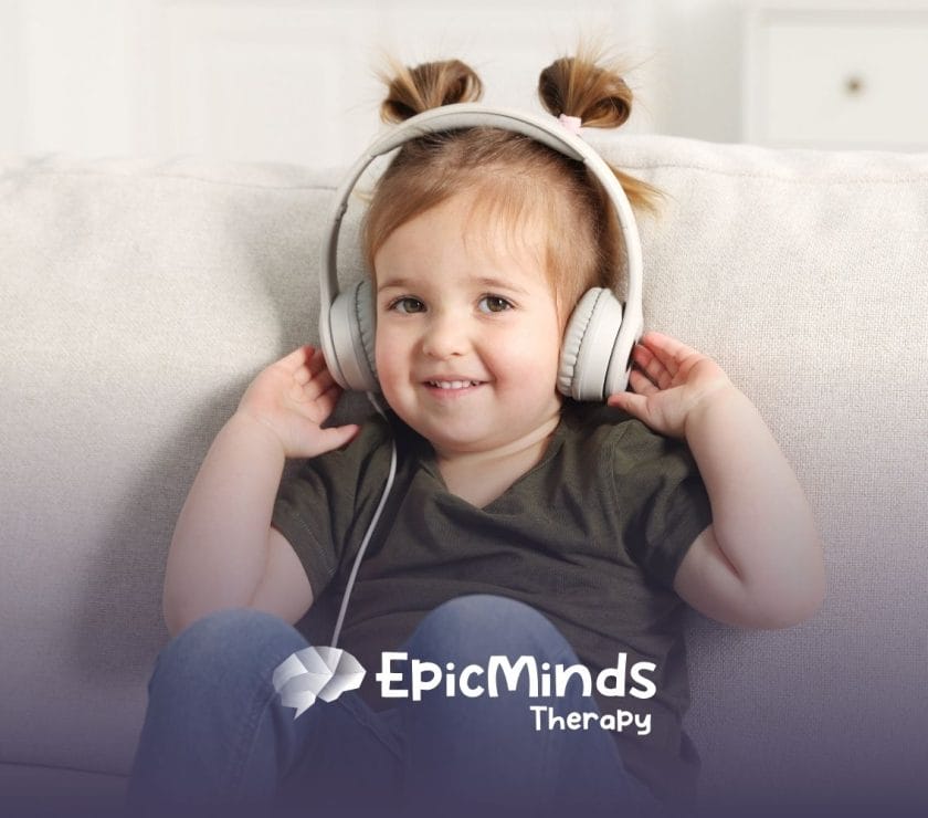 How does music help autistic children?